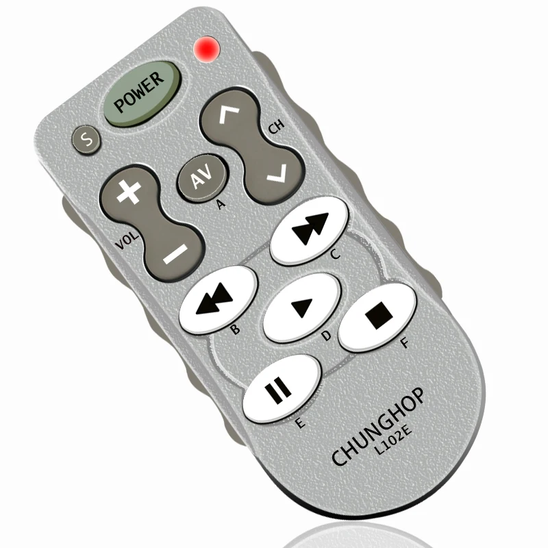 Chunghop L102 обучение дистанционное управление использовать для ТВ/SAT/DVD/CBL/CD/DVB-T для SAMSUNG LG SONY PHILIPS копия