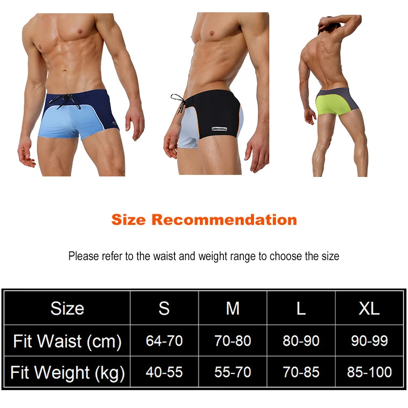 Мужской купальный костюм с завязками Мужская быстросохнущая дышащая пляжная