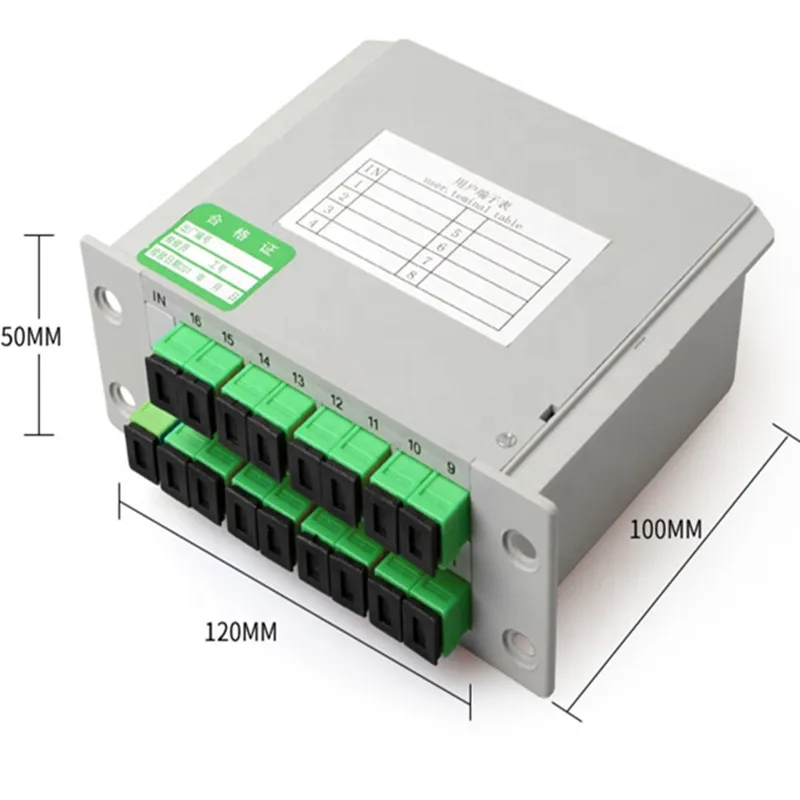 Оптоволоконный разветвитель SC/APC 1X16 1 х16 FTTH PLC | Мобильные телефоны и аксессуары