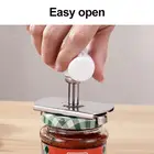 Регулируемая многофункциональная открывалка для бутылок, открывалка для крышек из нержавеющей стали, экономичная открывалка для винтов и банок, кухонный Открыватель для крышек 2-3,7 дюймов