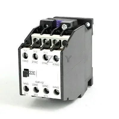 CJX1 12 контактор переменного тока 24V 50Hz катушки 12A 3 фазный полюсный 2NO +