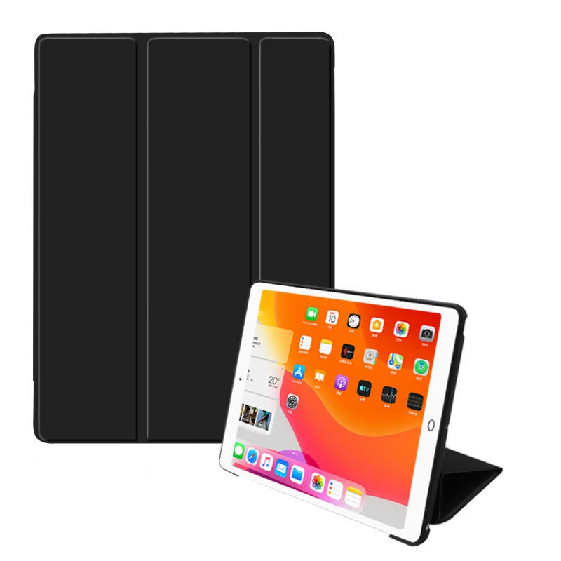 

Three-Fold Silicone Protective Case For iPad mini 1 2 3 Pro Air 3 Full Cover Flip Smart Wake Case For iPad 2019 Pro 2020