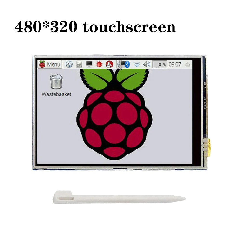 Raspberry Pi 4 Модель B 3,5 дюймов сенсорный экран 480*320 ЖК-дисплей с корпусом из АБС-пластика радиатор радиатора для Raspberry Pi 4 4B