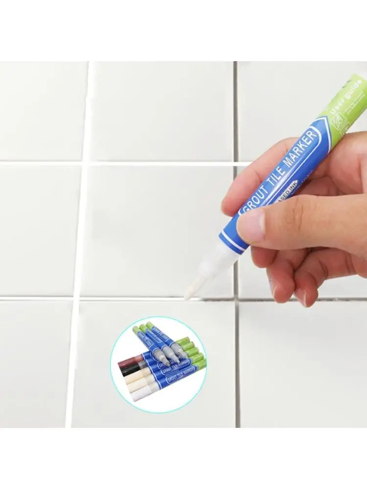 

Home Tile Grout Pen Refill Wall Grout Refresher Marker Instant Repair Anti Mould 24BB