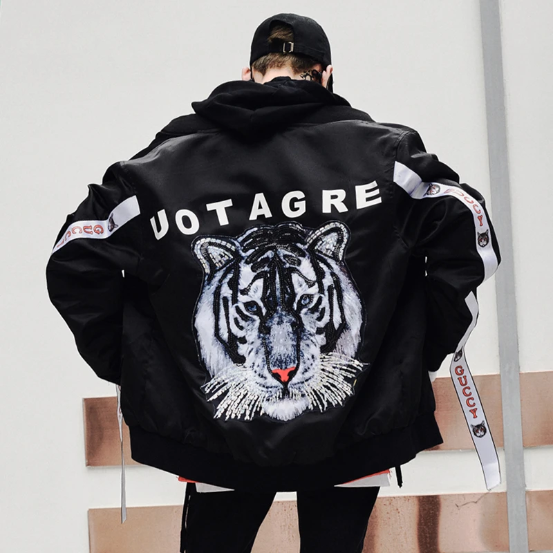 Новая Западная Уличная стильная хип-хоп Осенняя повседневная мужская куртка на