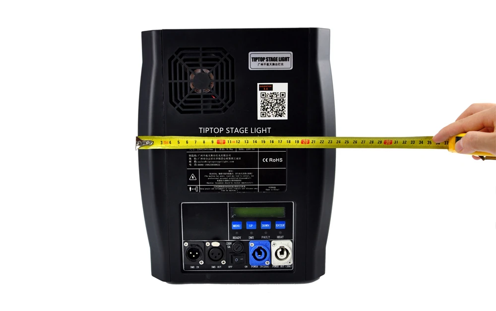 Gigertop 2 единицы сверкающие 2-5 м DMX 512 фонтан сценическая холодная искровая машина Фейерверк ЖК-дисплей мощность вход/выход розетка