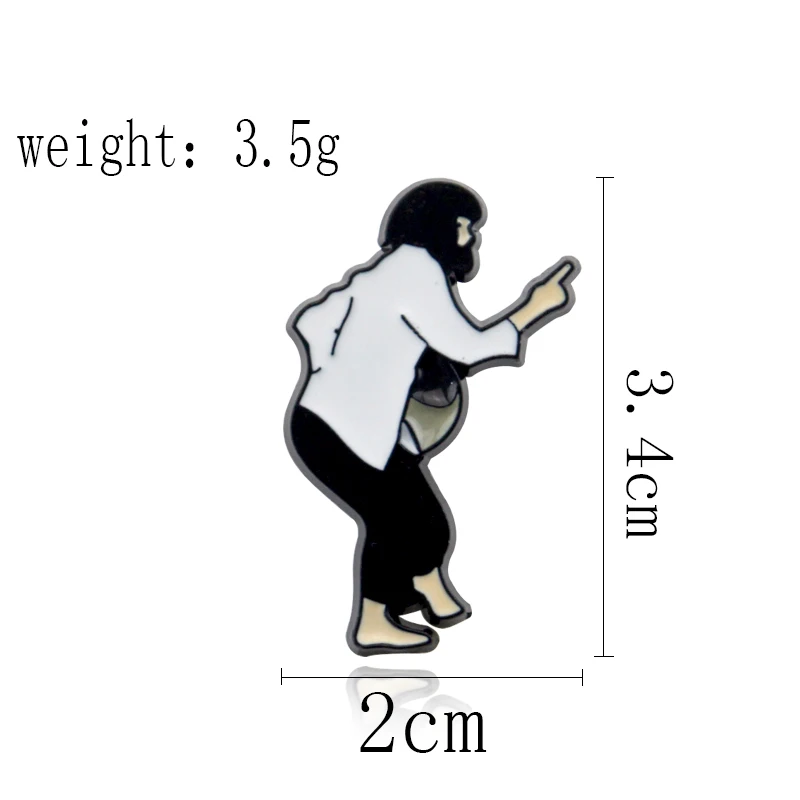 Эмалированные булавки в комплекте фигура танца броши для рубашки воротник и