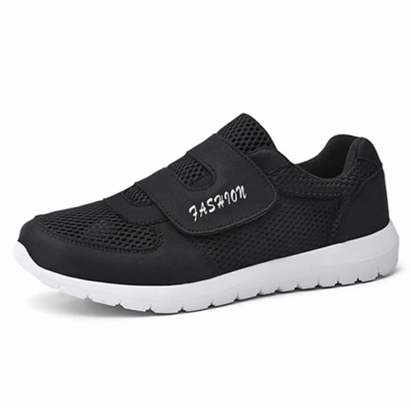 

Spring and Summer 2021 Walking Shoes Black Mesh Breathable Men's and Women's Sports Casual Shoes Non Slip Soft Sole Travel Shoes