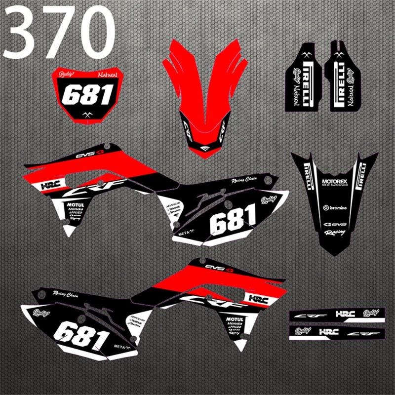 370 наклейка из фольги для мотоцикла графический узор утолщенная 0 8 мм