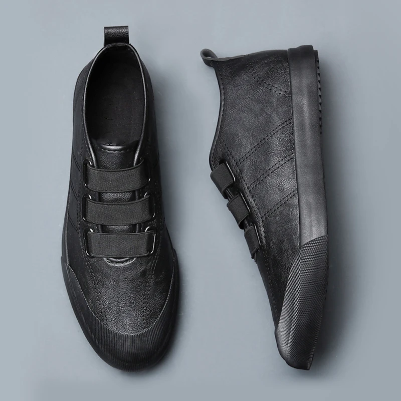 Туфли Monstceler мужские из ПУ кожи брендовые Повседневные Дышащие лоферы без