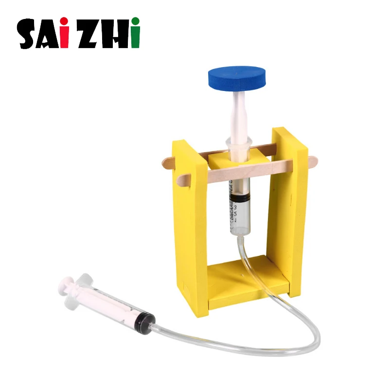 Saizhi Детский DIY гидравлический подъемник Модель аксессуары наборы игрушки для