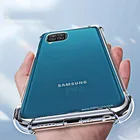 Роскошный силиконовый прозрачный чехол для телефона Samsung Galaxy A12 A52s M52 S21 S20 FE Note 20 Ultra A52 A51 A71 A32 A22, противоударный чехол