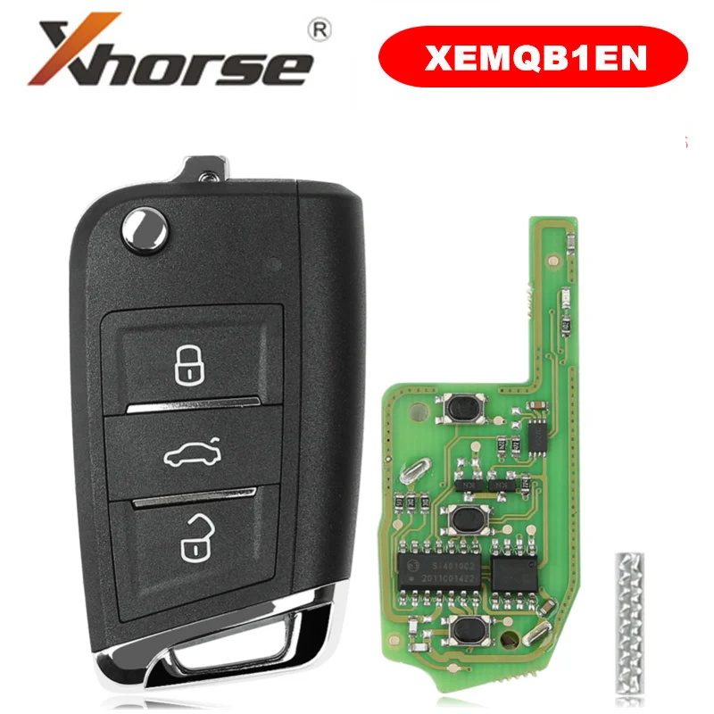 Супер удаленный ключ XHORSE XEMQB1EN MQB 3 кнопки встроенный супер чип английская версия 1