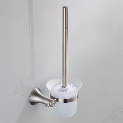 

Modern Toilet brush holder Stainless Steel SUS 304 Mounting Seat Glass Cups Bathroom Hardware Fitting DG8409SN