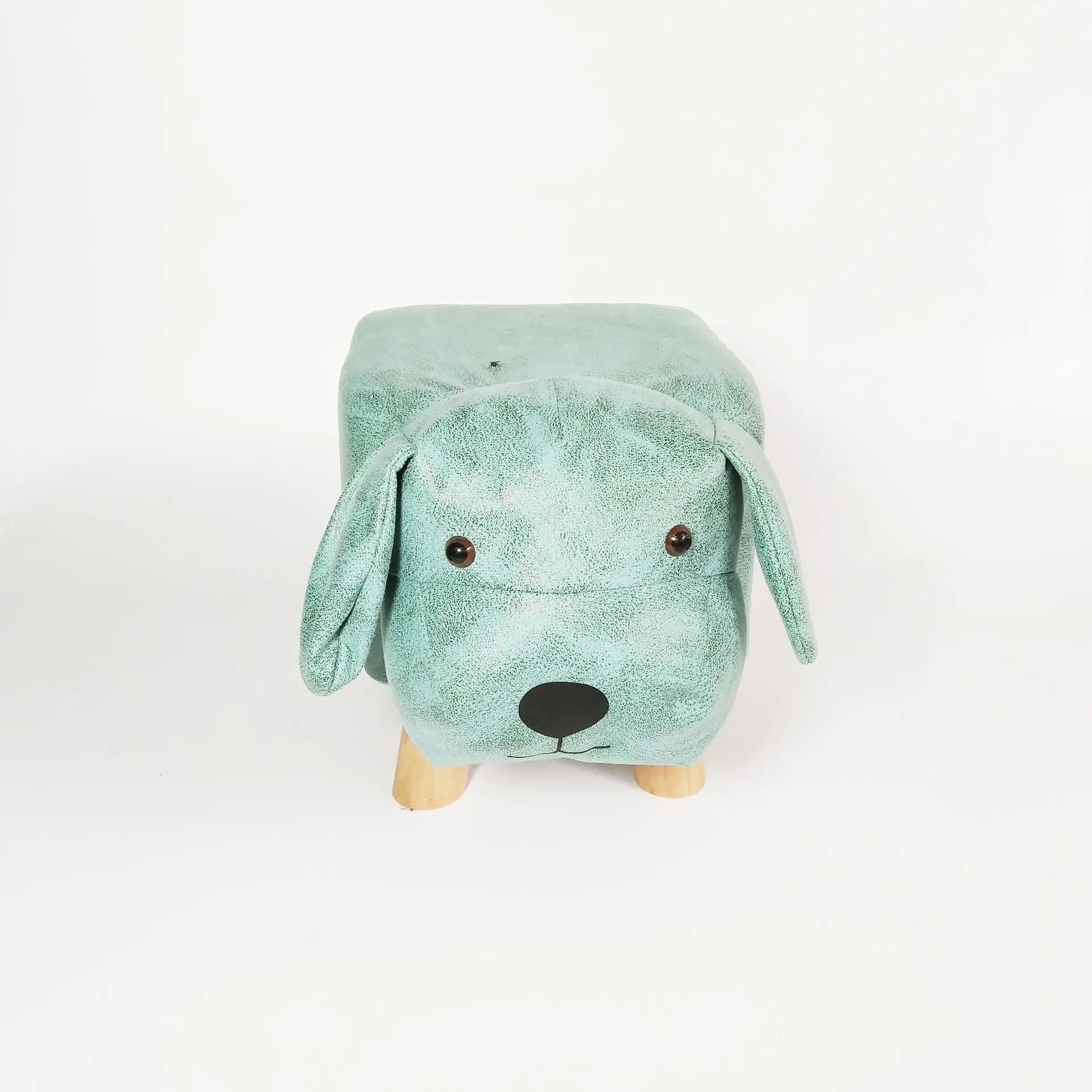 

Wholesale Solid Wood Cartoon Stool Animal Stool Ottoman Sofa Door Side Footstool Kids Gaming Bench Living Room Pouf Elephant Dog