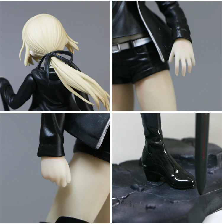 FGO Fate Stay Night Экстра неформальное платье Rea белая черная саблевидная фигурка модель