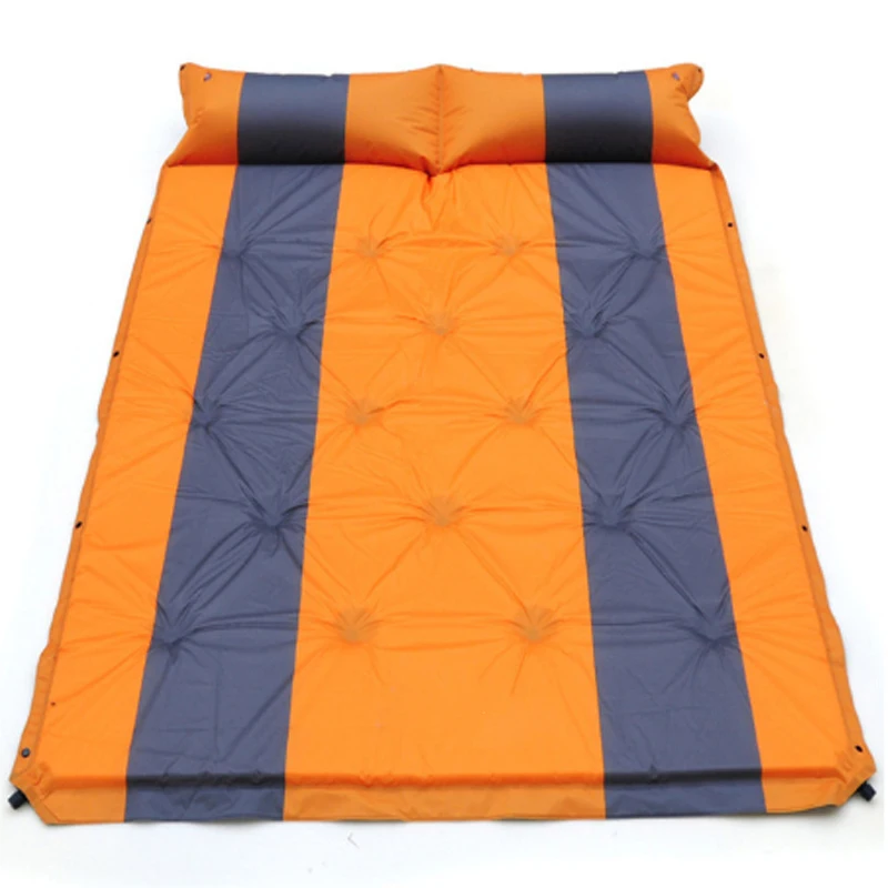 Automatic double inflatable cushion can be spliced picnic mat outdoor camping tent sleeping mat Надувной спальный коврик