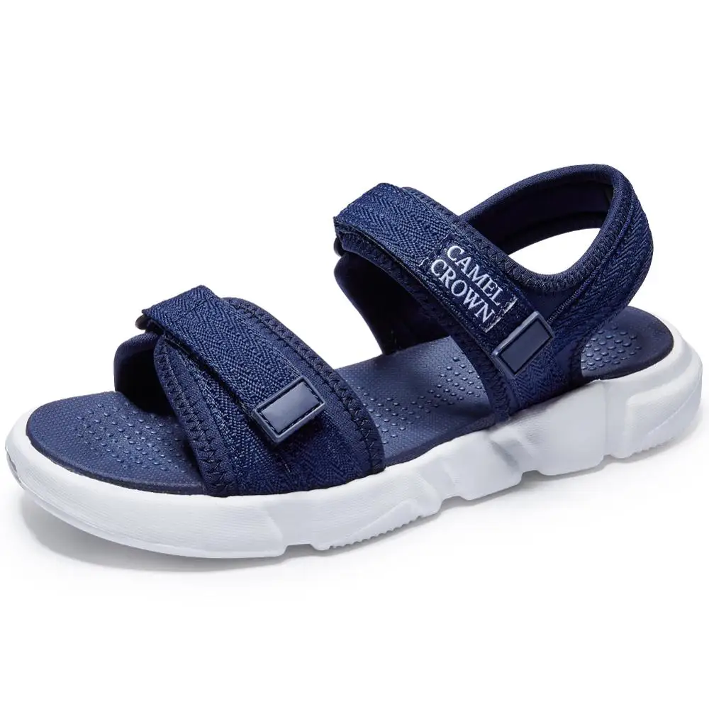 K92620603Blue CAMEL/Новинка; Летние повседневные пляжные мужские сандалии; удобные легкие сандалии двойного назначения; мужская обувь на плоской подошве - Цвет: K92620603Blue