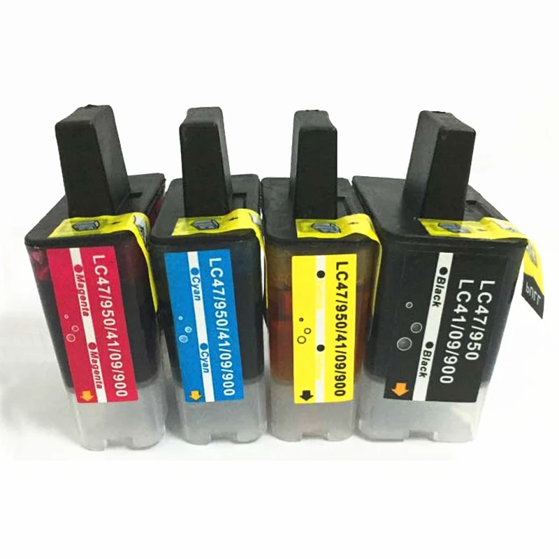 DMYON LC900 LC950 L47 LC41 LC09 Картридж чернил для Brother DCP 110C 115C 340CW MFC 210C 640CW 425CN FAX 1835C 1840C 1940CN 2440C on.