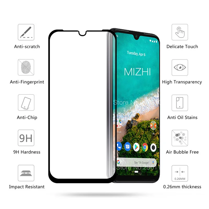 Для Xiaomi mi A3 Lite light mi a 3 3lite защитный стеклянный объектив камеры плёнка полностью покрывающая протектор экрана закаленное стекло на mi a3lite