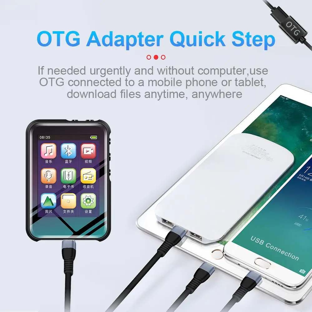 

M16 Bluetooth Portable MP3 Player HIFI Sport Music Speakers MP4 Media FM Radio Recorder for Students English Learning