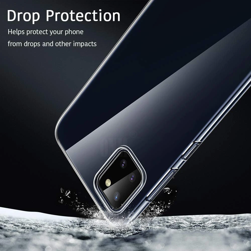 S10 Case For Samsung Galaxy S10 Lite TPU Silicon Clear Fitted Bumper Soft Case for Galaxy Note 10 Lite Transparent Back Cover