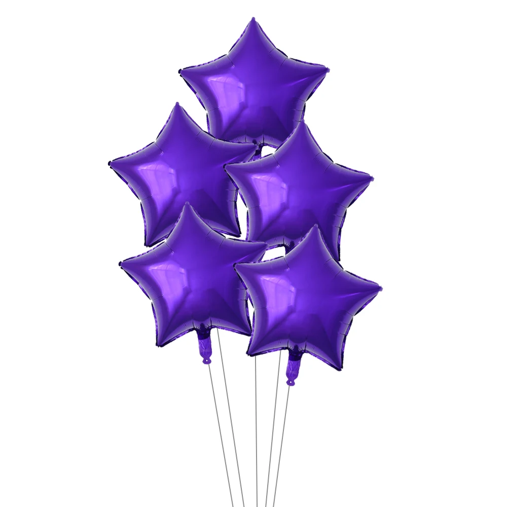 Воздушные шары из фольги 5 шт./лот 18 дюймов | Дом и сад