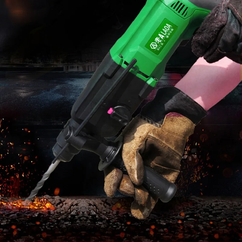 Большая распродажа LAOA 24 мм ударная Электрическая дрель с битами и