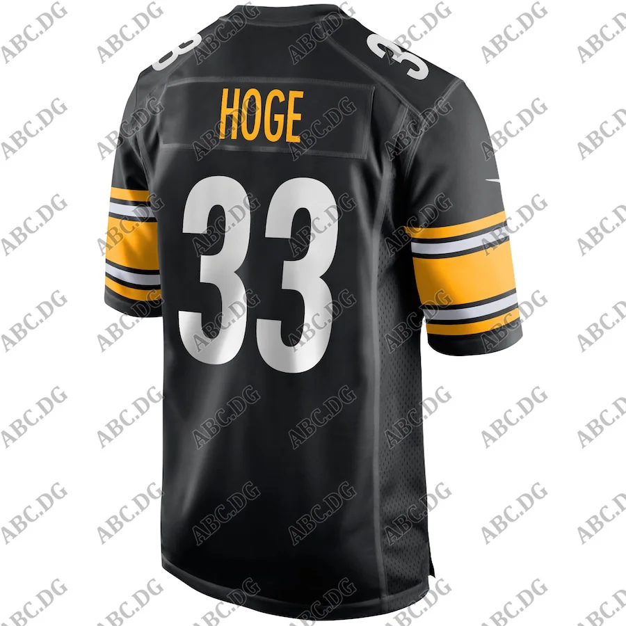 

Men Women Kid Youth Pittsburgh Merril Hoge Black Game Retired Player Jersey