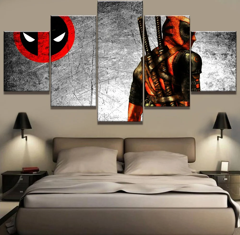 Холст картины на холсте 5 шт. Мрачный Жнец героя фильма плакат картина стену