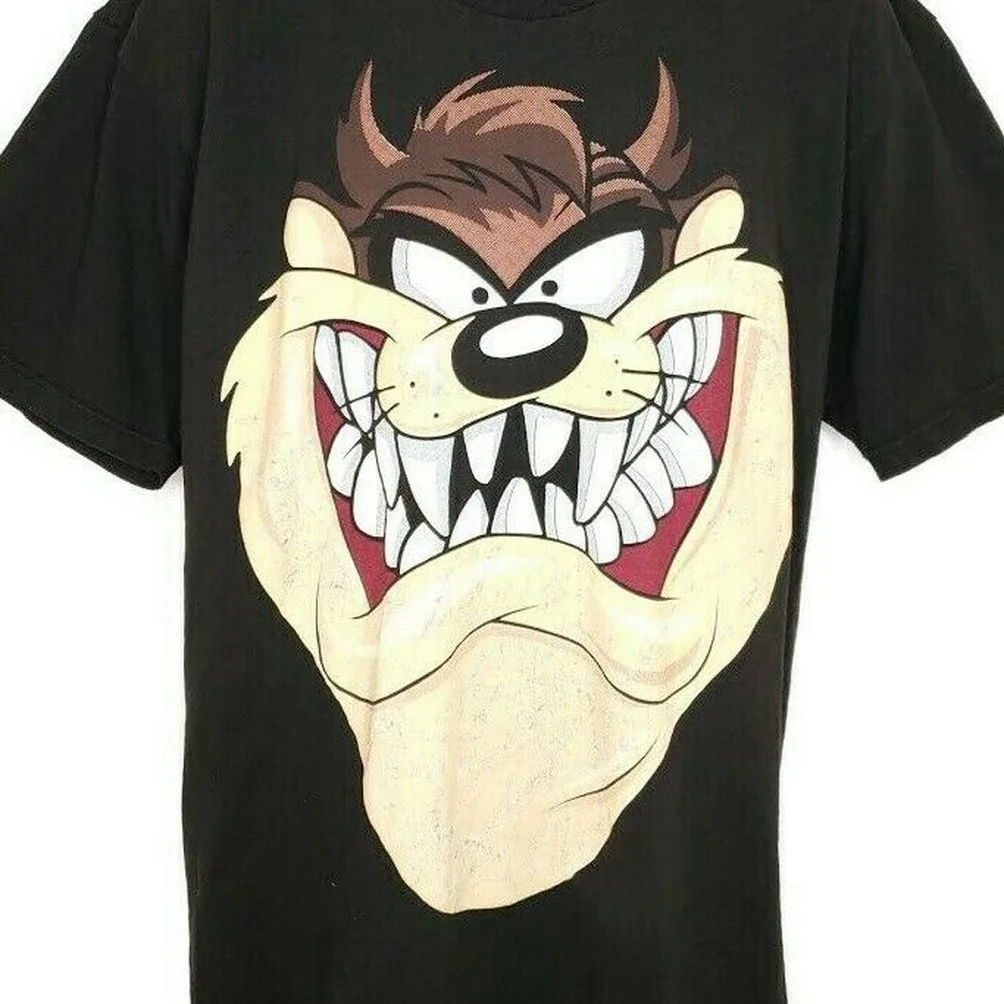 Taz Looney ttes Футболка Винтаж 90S Tasmanian Devil Warner Bros Сделано в США Xl Бесплатная доставка