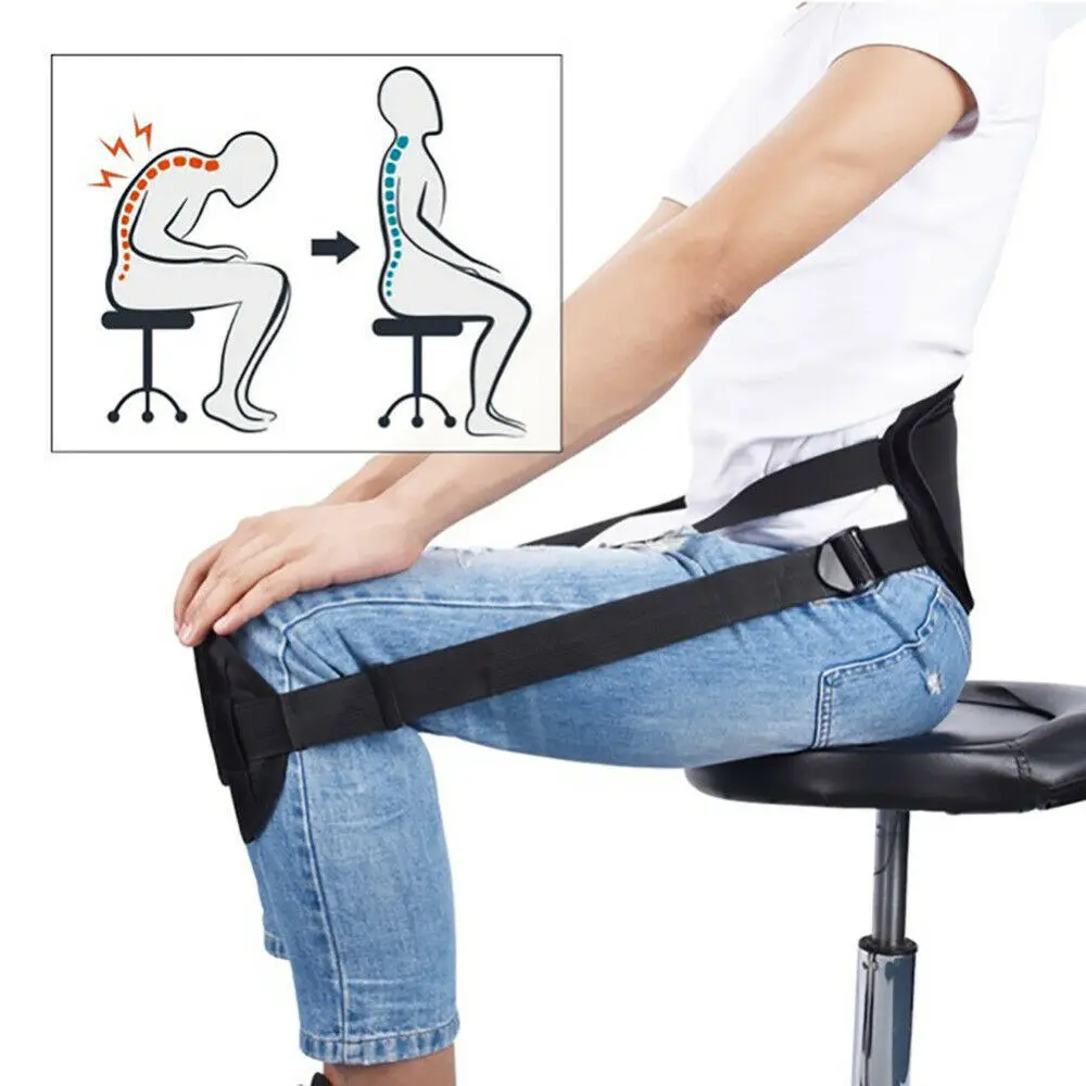 

Portable Posture Corrector Back Support Belt Pad for Better Sitting Size Adjustable Therapy Posture Correction for Pain Relief