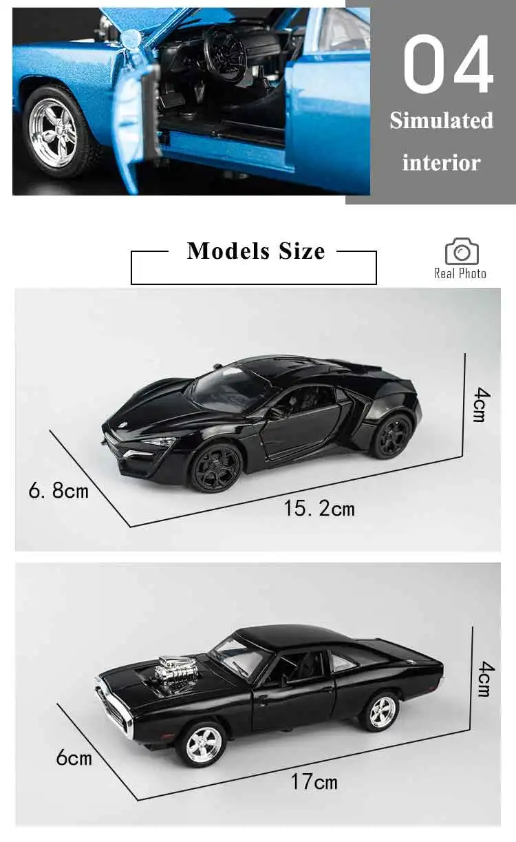 KIDAMI 1:32 Масштаб быстрая и яростная модель автомобиля из сплава детские игрушки с литым корпусом транспортных средств для коллекции детские подарки на день рождения