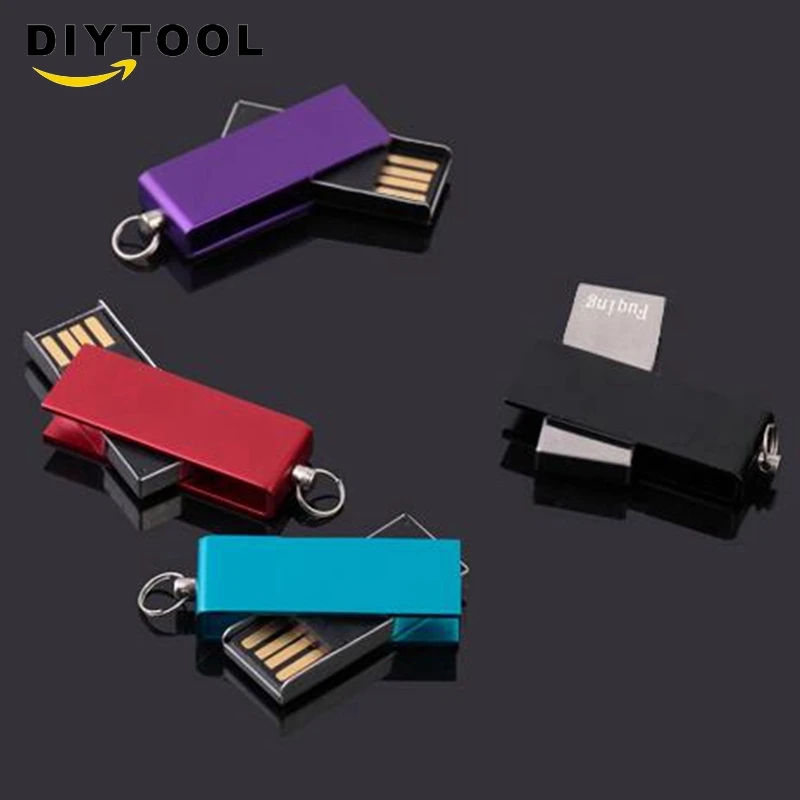 1 ТБ 2 0 Мини эльф USB флеш-накопитель с поворачивающейся металлический Творчество