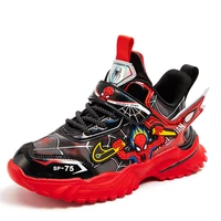 2021 kids sneakers spiderman summer children shoes for boys chaussure enfant soft sports running basketball pu leather tennis