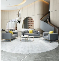 Office visitor sofa beauty salon simple modern tea table combination leisure rest area clothing store sales reception