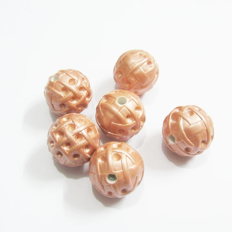 

Newest 20mm 100pcs/lot Acrylic Dots Beads (Without Rhinestone )For Chunky Kids Necklace Making