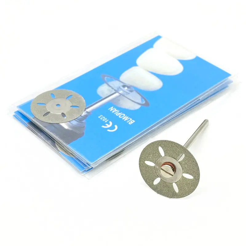 

5pcs/set Diamond Disc Disks Double Sided Grit Cutting Disc Tool Diameter 22mm Thickness 0.25mm Rotary Tools
