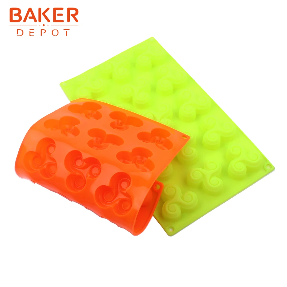 BAKER DEPOT, силиконовая форма для конфет, шоколада, цветов, торта, печенья, выпечки, форма для мыла ручной работы, сделай сам, на день рождения