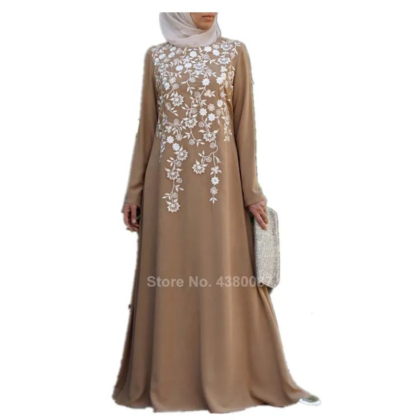 

Women Maxi Dress Muslim Abaya Traditional Islamic Clothing Elegant Casual Plus Size Middle East Dubai Printing Turkish Kaftan
