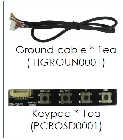 Пульт дистанционного управления и кабель заземления для интерфейса BMW CCC|Камеры