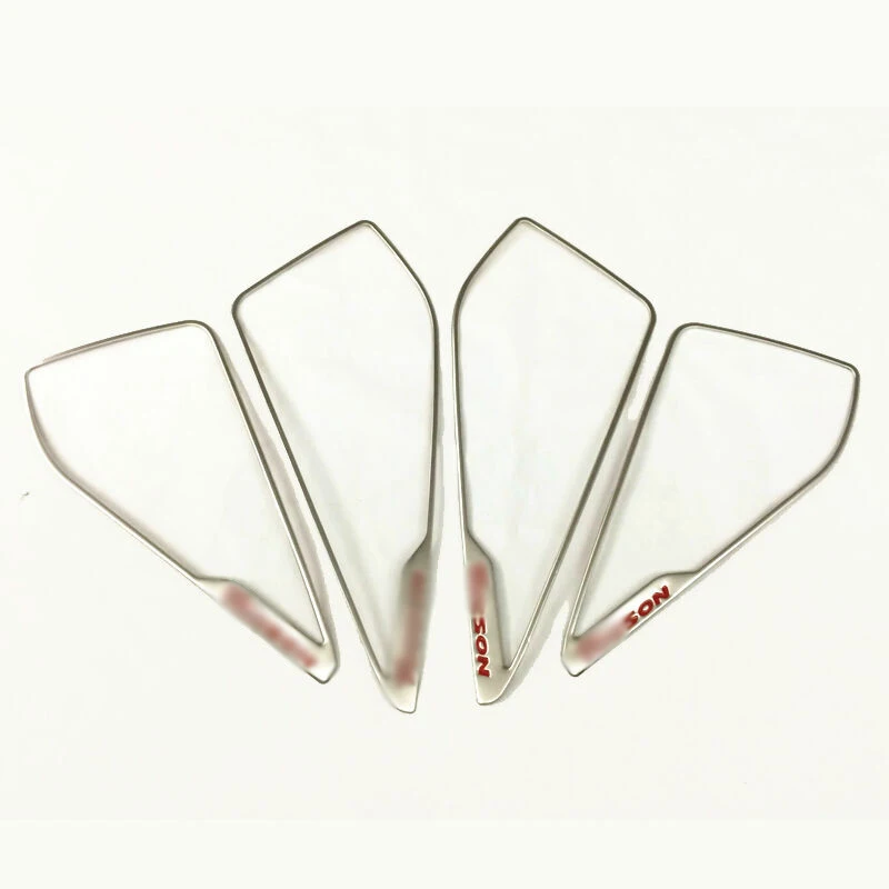 4 шт. накладки на внутреннюю раму автомобильного динамика из нержавеющей стали