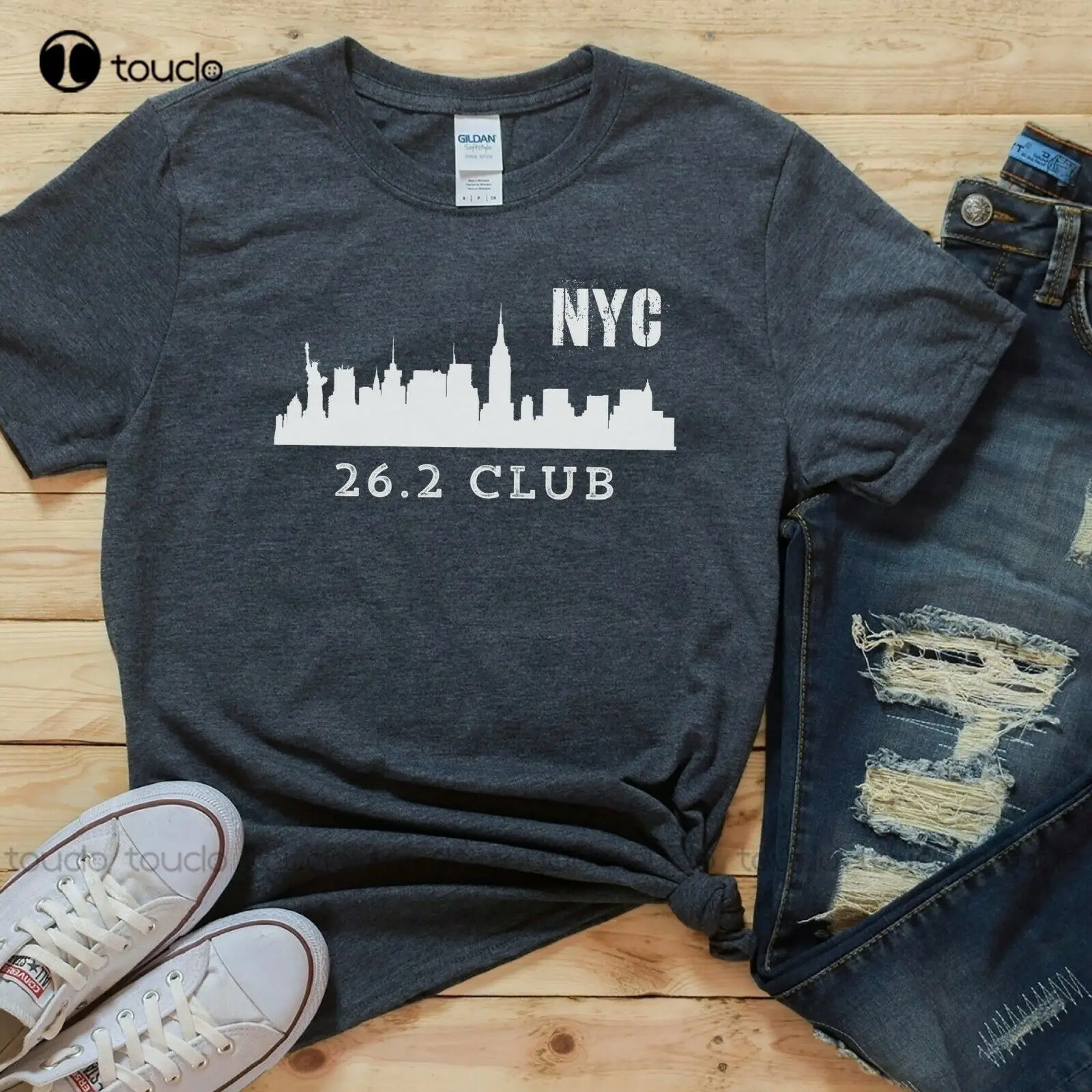 Рубашка для марафона Нью-Nyc футболка бега с изображением Нью-Йорка рубашка