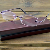 designer women reading glasses rimless with diamond luxury 1 1 5 2 2 5 3 3 5 4