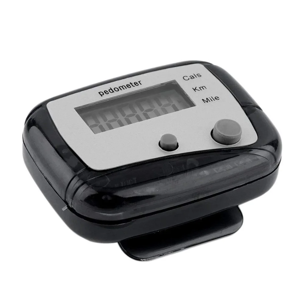 

Multifunctional LCD Pedometer Step Calorie Kilometer Counter Walking Pedometer Pocket Digital Clip Mini Running Accessory