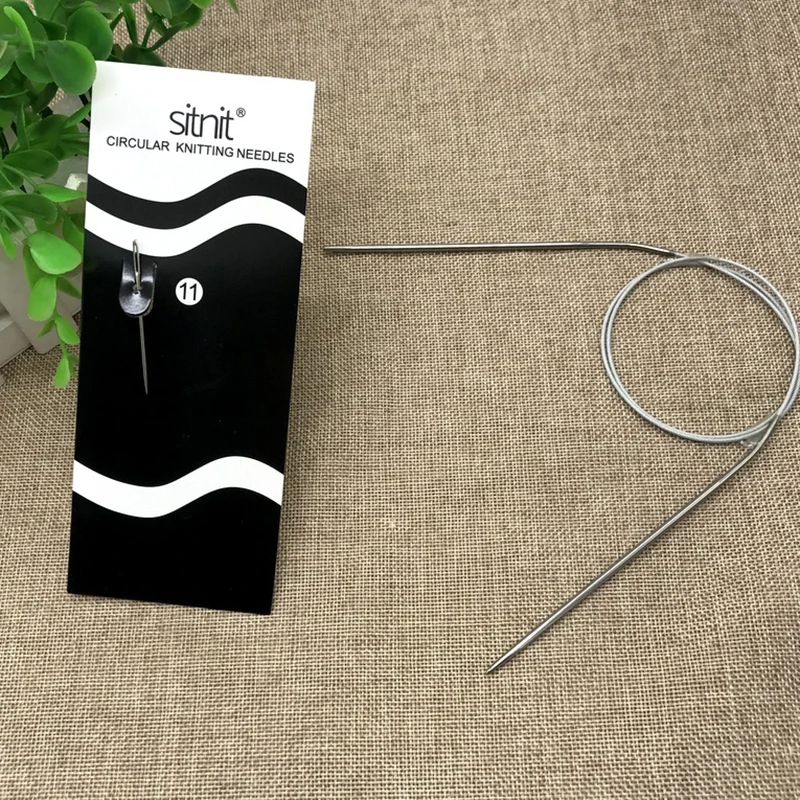 Стальной кольцевой штифт из нержавеющей стали спицы инструмент для плетения 80