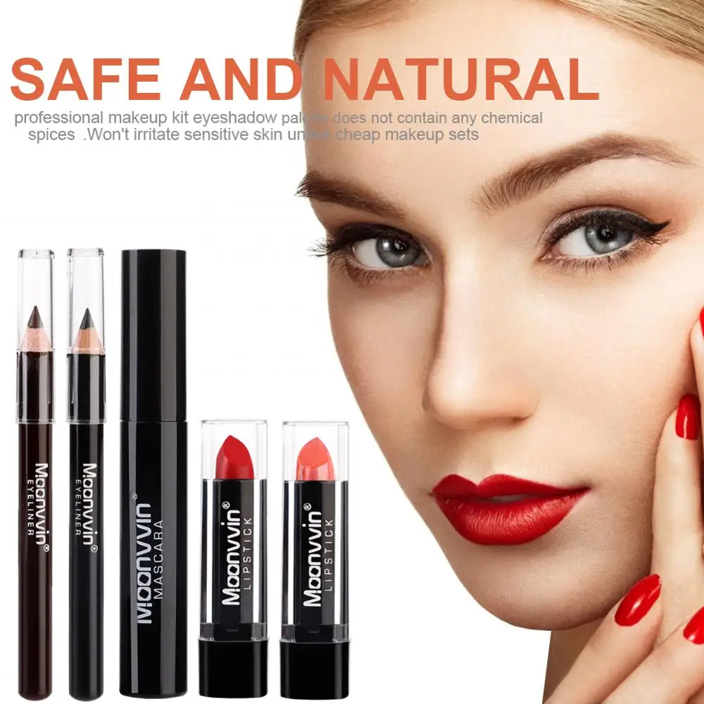 Многофункциональная палитра теней для век 24 цвета набор туши подводка глаз