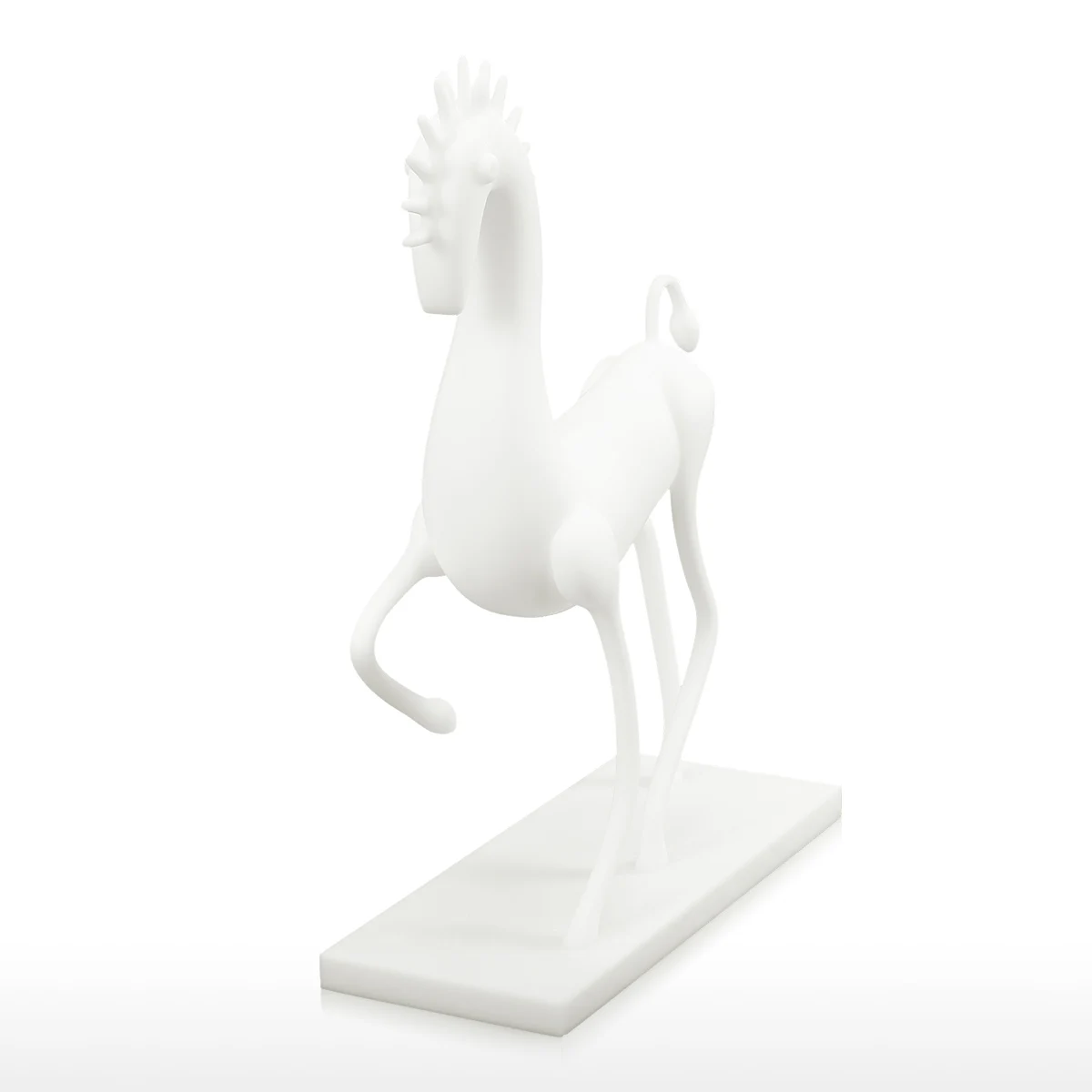 Лошадь Коллекционная скульптура 3D печатная абстрактная животных Украшение