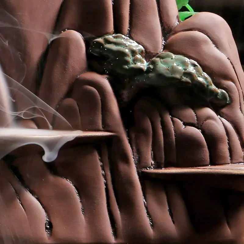 Горелка для благовоний Водопад держатель курильница Будды ароматическая