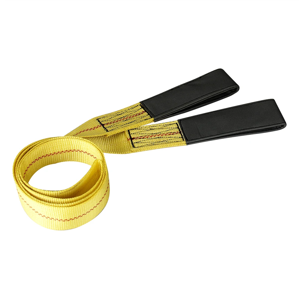 2&quot x 6ft Nylon Web Lifting Sling Tow Strap Eye &amp with Heavy Duty Flat Loops Polyester webbing | Автомобили и мотоциклы